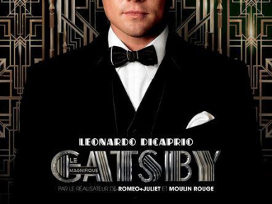 Gatsby le magnifique en direct du festival de Cannes au Grand Rex, affiche gatsby, leonardo di caprio