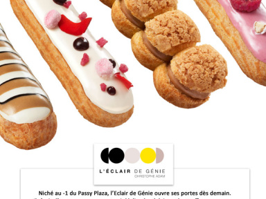 L'Eclair de Génie du Passy Plaza ouvre ses portes