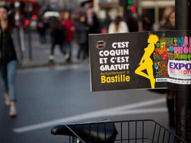 Sex in the city 2013, l'Expo à la Bastille par Solidarité Sida