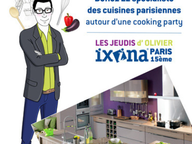 Les cours de cuisine gratuit d'Ixina Paris