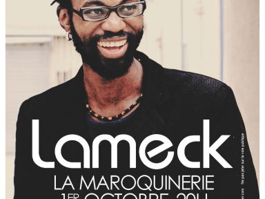 Lameck en concert à La Maroquinerie