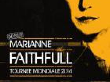 Marianne Faithfull en concert à l’Olympia de Paris en 2014 pour ses 50 ans de carrière 
