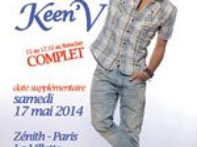 Keen'V en concert au Zénith de Paris en 2014