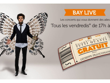 Festival musical Bay Live : concerts gratuits au centre Bay 2 