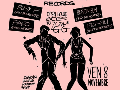 Open House au Zig Zag avec Busy P 