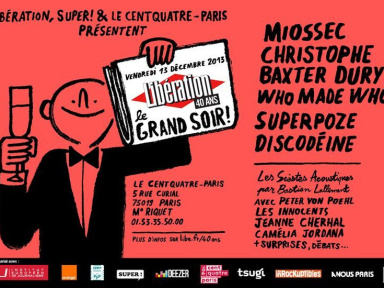 Libération fête ses 40 ans en musique au Centquatre 
