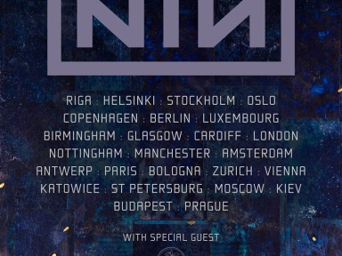 Nine Inch Nails en concert au Zénith de Paris en mai 2014