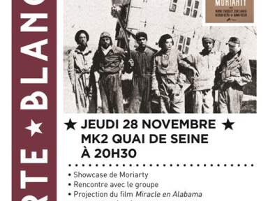 Moriarty et Saint Michel en carte blanche au MK2 Quai de Seine 