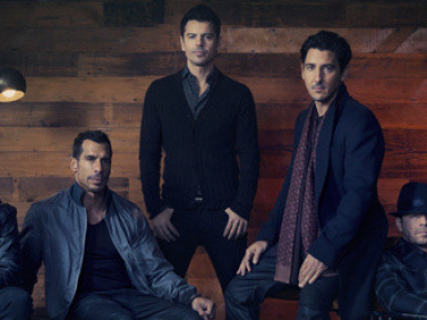 New Kids On The Block en concert à l'Olympia de Paris  