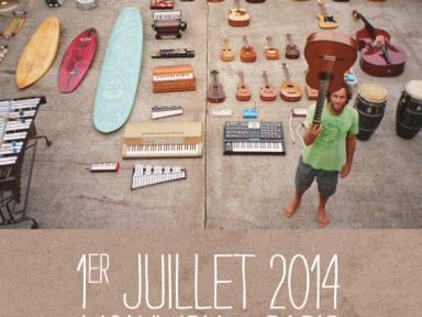 Jack Johnson en concert à l’Olympia de Paris en juillet 2014