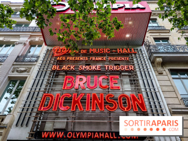 Bruce Dickinson en concert à l'Olympia : on y était, on vous raconte