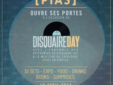 Disquaire Day 2014 : boutique éphémère Pias à Paris