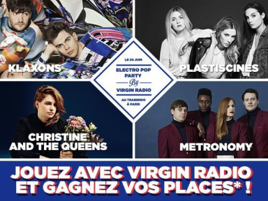 Electro Pop Party au Trabendo : gagnez vos places ! 