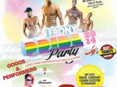 Ebony Pride Party 2014 aux salons Vianey à Paris