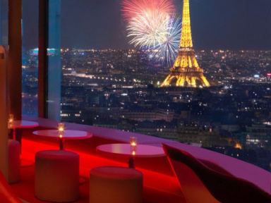 Feu d’artifice du 14 juillet 2014 depuis le Bar La Vue