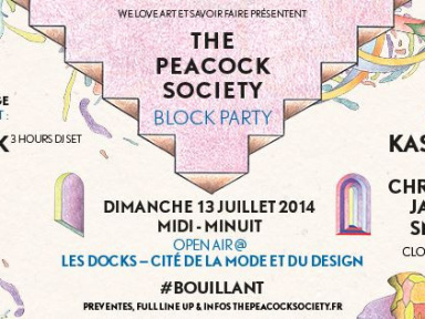 Peacock Society Closing Party aux Docks – Cité de la Mode et du Design