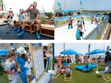 Patinez avec Nestea à Rock en Seine