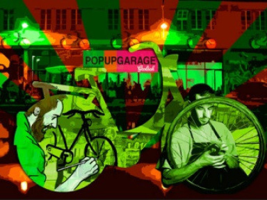 Pop Up Garage de Grolsch au Point Ephémère