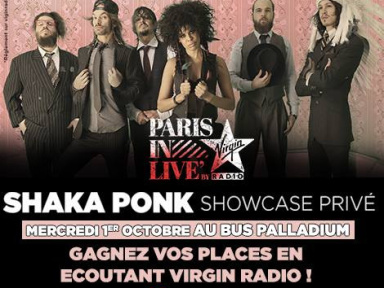 Shaka Ponk en showcase privé au Bus Palladium : gagne ta place !