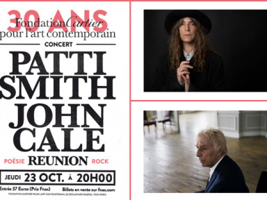 Patti Smith & John Cale en concert pour les 30 ans de la Fondation Cartier