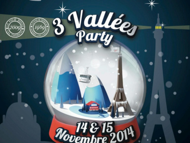 « 3 Vallées Party » au Chalet des Iles à Paris  