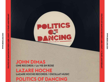Politics of Dancing au Rex Club