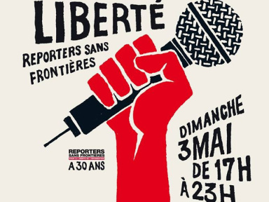 Reporters sans frontières présente un concert pour la liberté  : concert gratuit sur la Place de la République