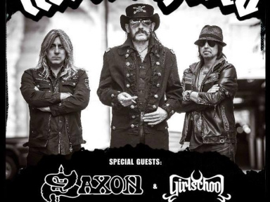 Motörhead en concert au Zénith de Paris en novembre 2015