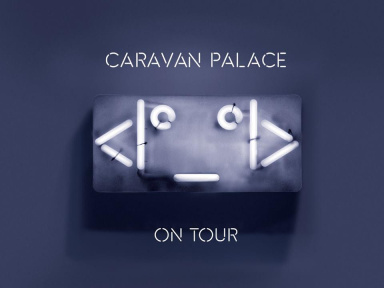 Caravan Palace en concert à l’Olympia de Paris en novembre 2015 