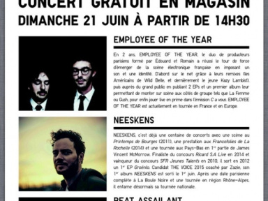 Uniqlo-Le Marais fête la musique 2015