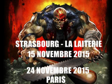 Five Finger Death Punch en concert à l’Olympia de Paris en novembre 2015