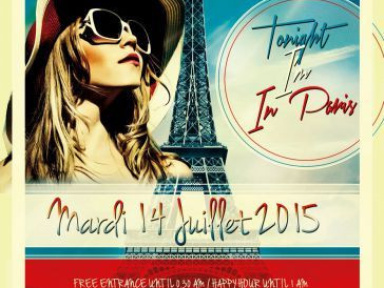 Tonight I'm in Paris au Duplex 