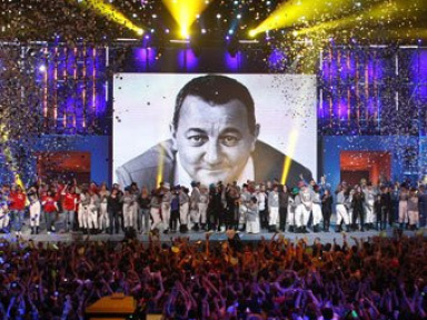 Les Enfoirés à Paris Bercy Arena en janvier 2016