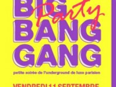 Big Bang Gang Party à La Bellevilloise : 9th Bday special mixtape & cake party 