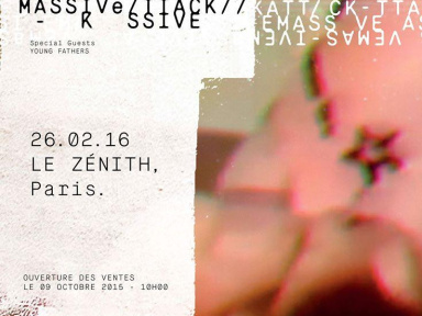 Massive Attack en concert au Zénith de Paris en 2016