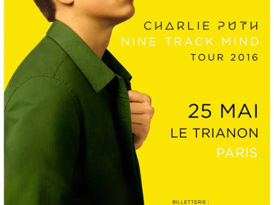Charlie Puth en concert au Trianon de Paris en mai 2016