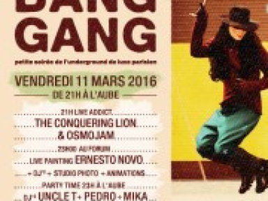 Big Bang Gang…Play With Me ! à La Bellevilloise