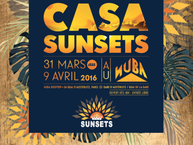 Festival Casa Sunsets sur le rooftop du Nüba