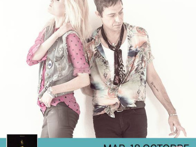 The Kills en concerts à l'Olympia de Paris en octobre 2016