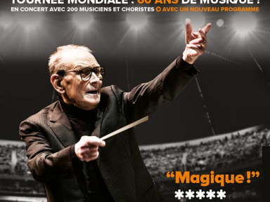 Ennio Morricone en concerts au Palais des Congrès de Paris en 2016 