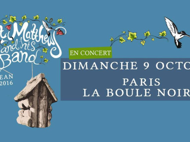 Scott Matthews en concert à La Boule Noire en octobre 2016