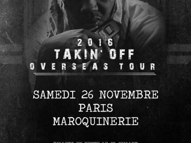 Kevin Gates en concert à La Maroquinerie de Paris en novembre 2016