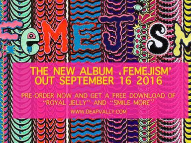 Deap Vally en concert au Point Ephémère de Paris en octobre 2016