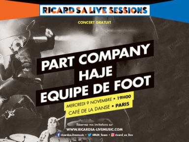 Ricard S.A Live Sessions revient au Café de la Danse 