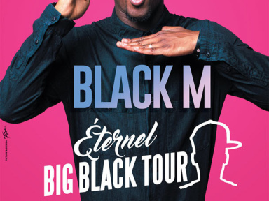 Black M en concert à l'AccorHotels Arena de Paris en 2017 