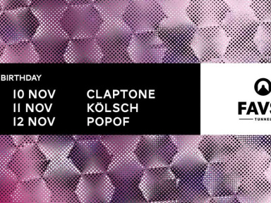 Faust fête ses 2 ans avec Claptone, Kölsch et Popof
