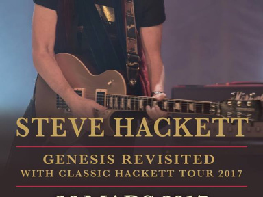 Steve Hackett en concert au Trianon de Paris en mars 2017