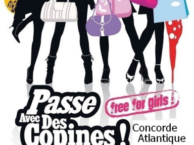 Passe avec des copines au Concorde 
