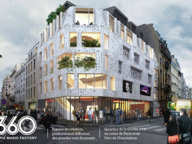 Ouverture prochaine du 360 Paris Music Factory
