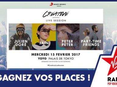 Creative Live Session avec Julien Doré au Yoyo